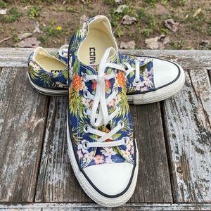 Converse All Star Hawaiian print